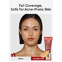 Missha M Perfect Cover Bb Cream No29 Caramel Beige For Medium With Warm Skin Tone Spf 42 Pa 169 Fl Oz Tinted Moisturizer