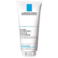 La Roche-Posay Toleriane Hydrating Gentle Facial Cleanser, Daily Face Wash with Ceramide and Niacinamide for Normal to Dry Sensitive Skin, Oil-Free, Fragrance Free