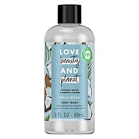 Love Beauty And Planet Vegan Body Wash Coconut Water Mimosa Flower Travel Size 3 Oz 12 Pieces