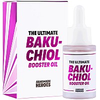 Handmade Heroes 2 Bakuchiol Booster Oil With Sugarcane Squalane All Natural Retinol Alternative For Radiant And Line Smoothing