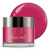 Sns Nail Dip Powder Gelous Color Dipping Powder Flirty Pinkfuchsia Cream Longlasting Dip Nail Color Lasts 14 Days Lo