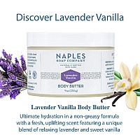 Naples Soap Natural Body Butter Rich Cocoa Shea Body Butter Made For Women With No Harmful Ingredients Natural Skin Care For