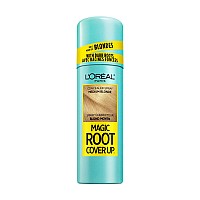 L'Oreal Paris Magic Root Cover Up Hair Color Magic Root Cover Up Concealer Spray For Blondes with Dark Roots, Ammonia and Peroxide Free, Medium Blonde, 2 fl; oz.