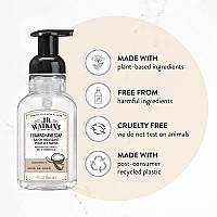 Jr Watkins Foaming Hand Soap For Bathroom Or Kitchen Scented Usa Made And Cruelty Free 9 Fl Oz Coconut 3 Pack