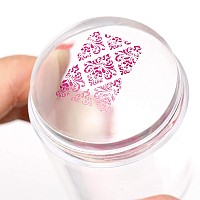 Whats Up Nails Jumbo Clear Stamper Scraper For Stamped Nail Art Design