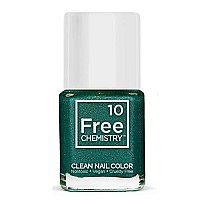 10Free Plantbased Clean Nail Polish Seaing Green