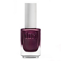 Duri 763 High Key Nail Polish Burgundy Purple Metallic Shimmer Lacquer Full Coverage Glossy Finish Fast Drying 045 Fl Oz