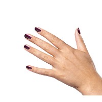 Duri 763 High Key Nail Polish Burgundy Purple Metallic Shimmer Lacquer Full Coverage Glossy Finish Fast Drying 045 Fl Oz