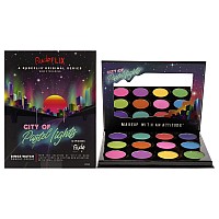 RUDE city of Pastel Lights - 12 Pastel Pigment & Eyeshadow Palette(D0102H2B7YU)