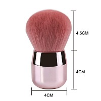 Foundation Brushdaubigny Large Pink Powder Brush Flat Arched Premium Durable Kabuki Makeup Brush Perfect For Blending Liquidcr