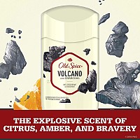 Old Spice Antiperspirant Deodorant For Men Invisible Solid Volcano With Charcoal Scent Inspired By Natural Elements 26 Oz