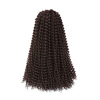 Rosdina Passion Twist Hair 18 Inch 7 Packs Light Brown Waist Length Bohemian Hair For Passion Twist Crochet Hair Butterfly Loc