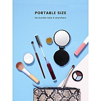 Compact Mirror Bulk Round Makeup Mirror for Purse, Set of 3, 2.6