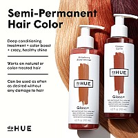 dpHUE Gloss+, Strawberry - 6.5 oz - Semi-Permanent Hair Color & Conditioner - Paraben, SLS & SLES Sulfate Free - Vegan, Leaping Bunny Certified