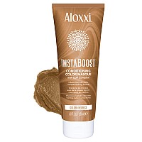 Aloxxi Instaboost Brown Color Depositing Conditioner Mask Instant Temporary Hair Color Dye Hair Color Masque For Deep Condit