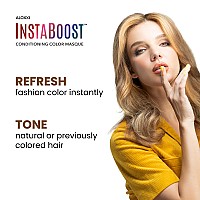 Aloxxi Instaboost Brown Color Depositing Conditioner Mask Instant Temporary Hair Color Dye Hair Color Masque For Deep Condit