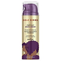 Pantene Gold Series Triple Care Braid Cream For Curly And Coily Hair Infused With Argan Oil 5 Fl Oz