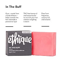 Ethique Solid Conditioner Bar For Sensitive Scalps In The Buff Unscented Vegan Ecofriendly Plasticfree Crueltyfree 2