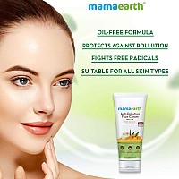 Mamaearth Antipollution Face Cream With Pollustop Helps Fight Free Radical Damage Pollutants Oil Free Non Comedogenic