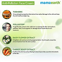 Mamaearth Antipollution Face Cream With Pollustop Helps Fight Free Radical Damage Pollutants Oil Free Non Comedogenic