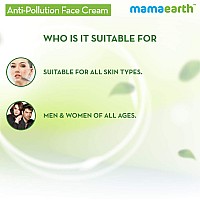 Mamaearth Antipollution Face Cream With Pollustop Helps Fight Free Radical Damage Pollutants Oil Free Non Comedogenic