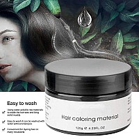 Temporary Hair Color Waxhair Color Spray Wax Natural Hair Coloring Wax Material Disposable Hair Styling Clays Ash For Cosplay