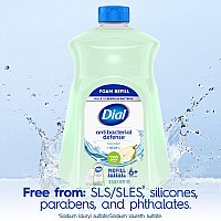 Dial Antibacterial Foaming Hand Soap Refill Fresh Pear 52 Fl Oz