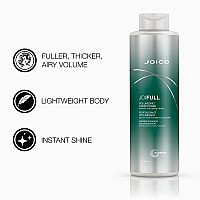 Joico Joifull Volumizing Shampoo Conditioner Set Plush Longlasting Fullness Boost Shine For Fine Thin Hair