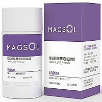 Magsol Natural Deodorant For Men Aluminum Free Deodorant For Men Lavender