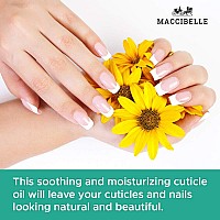 Maccibelle Cuticle Oil 05 Oz Heals Dry Cracked Cuticles Milk Honey