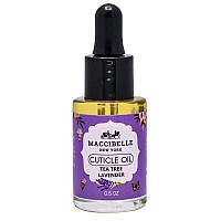 Maccibelle Cuticle Oil 05 Oz Tea Tree Lavender Heals Dry Cracked Cuticles