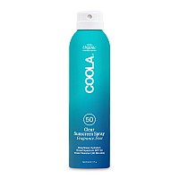 Coola Organic Sunscreen Spf 50 Sunblock Spray Dermatologist Tested Skin Care For Daily Protection Vegan And Gluten Free Fragr