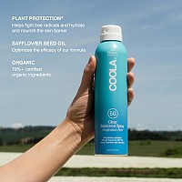 Coola Organic Sunscreen Spf 50 Sunblock Spray Dermatologist Tested Skin Care For Daily Protection Vegan And Gluten Free Fragr