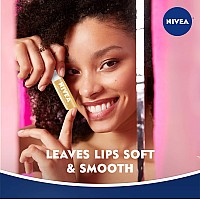 Nivea Vanilla Buttercream Lip Care All Day Moisturizing Lip Balm For Soft Lips Pack Of 4