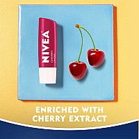 Nivea Cherry Lip Care Tinted Lip Balm For Beautiful Soft Lips Pack Of 4