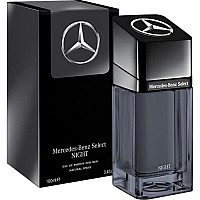 Mercedes-Benz Select - Night - Eau De Toilette - Natural Spray for Men - Citrusy and Spicy Aroma, 3.4 oz