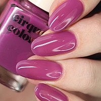 Cirque Colors Juicy Fruit Purple Jelly Iridescent Nail Polish Candy Coat Collection 037 Fl Oz 11 Ml Vegan Crueltyf