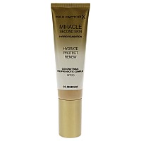 Max Factor Miracle Second Skin Foundation SPF 20 - 1.01 oz