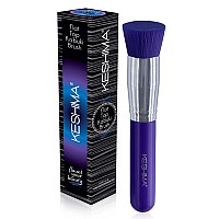 Foundation Brush Flat Top Kabuki By Keshima Premium Foundation Brush For Liquid Makeup Cream And Powder Buffing Blending