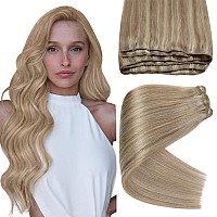 Sunny Human Hair Weft Extensions Blonde Human Hair Extensions Sew In Bundle Human Hair Hand Tied Weft Hair Extensions Human Hair