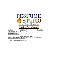 Indian Sandalwood Perfume Oil 10Ml Roll On Bottle Premium Grade Fragrance Indian Sandalwood