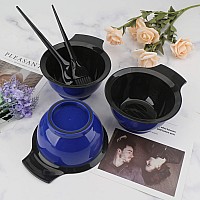 Segbeauty Hair Coloring Mix Bowls 3Pcs Coloring Mixing Tint Bowl Plastic Hair Dye Bowls Hair Tint Kit For Hair Color Mix For B