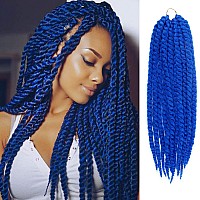 24 Inch 6 Packs Authentic Double Jumbo Senegalese Twist Crochet Braid Hair Havana Twist Crochet Hair Havana Mambo Twist Croche