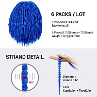 24 Inch 6 Packs Authentic Double Jumbo Senegalese Twist Crochet Braid Hair Havana Twist Crochet Hair Havana Mambo Twist Croche