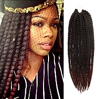 24 Inch 6 Packs Authentic Double Jumbo Senegalese Twist Crochet Braid Hair Havana Twist Crochet Hair Havana Mambo Twist Croche