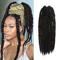 24 Inch 6 Packs Authentic Double Jumbo Senegalese Twist Crochet Braid Hair Havana Twist Crochet Hair Havana Mambo Twist Croche