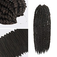 24 Inch 6 Packs Authentic Double Jumbo Senegalese Twist Crochet Braid Hair Havana Twist Crochet Hair Havana Mambo Twist Croche