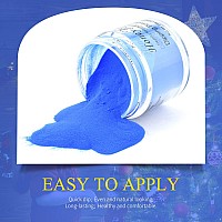 28Gbox Royal Blue Dip Powder Nails Dipping Nails Longlasting Nails No Uv Light Needed Nd064Bwd13