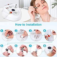 Kendal Professional Diamond Microdermabrasion Machine Dermabrasion Facial Skin Care Equipment With Led Real Time Digital Displa