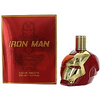 Iron Man by Marvel, 3.4 oz Eau De Toilette Spray for Men